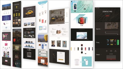10 Mega Responsive Websites with HTML, CSS, and JavaScript Udemy coupons