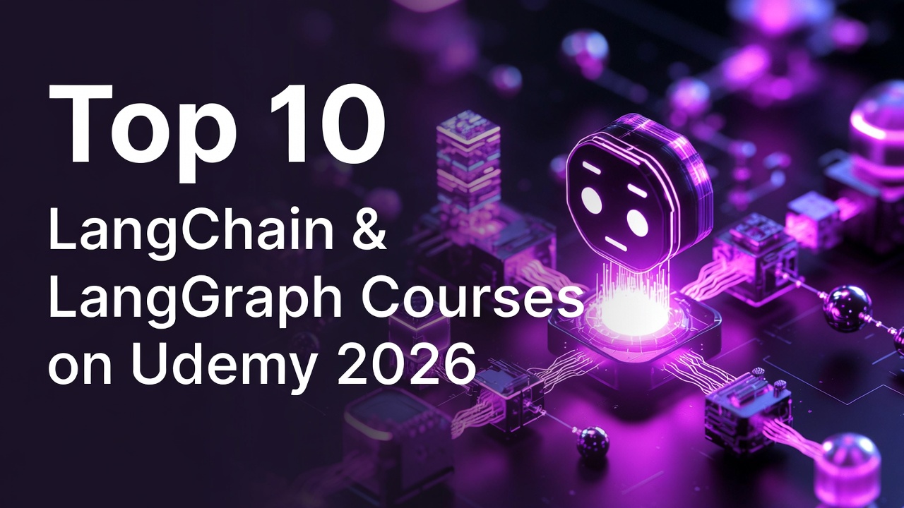 Top 10 LangChain & LangGraph Courses on Udemy 2026 – RAG, Agents & Production