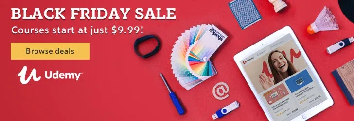 Udemy Black Friday 2025 – 25 Best Courses at 95% OFF