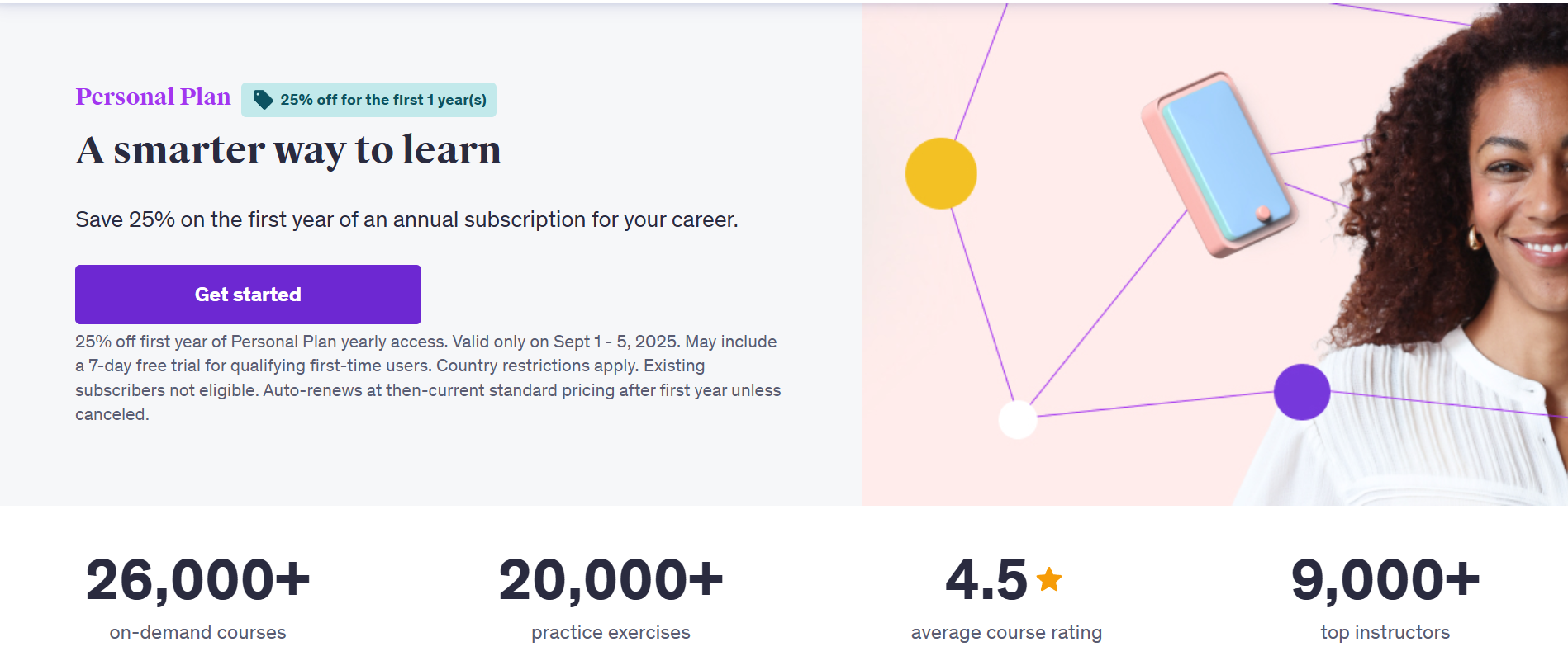 Udemy Personal Plan Offers