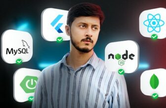 React & Flutter Frontend + Java Spring Boot & NodeJs Backend
